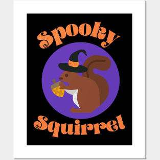 Spooky Squirrel Posters and Art